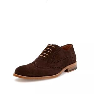 Men's Millburn Co. Wingtip Oxford 9 Brown Suede